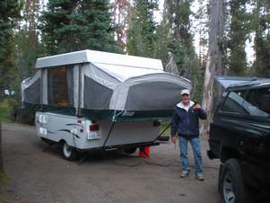 Coleman tent trailer, Sedona